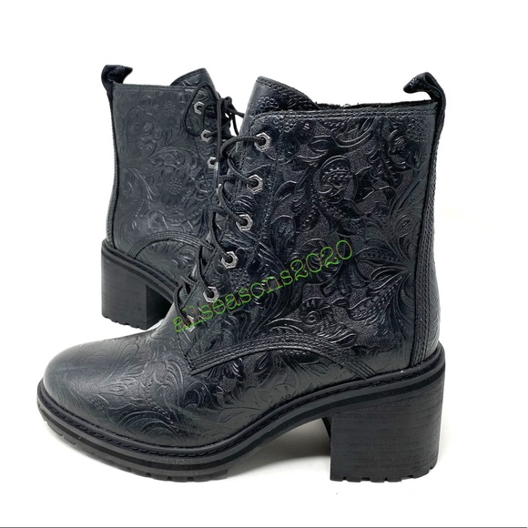 Timberland Sienna High Side ZIP Boot Emboss BlackW - Picture 7 of 13